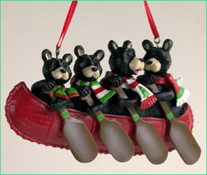Personalized Ornament - Four Bears